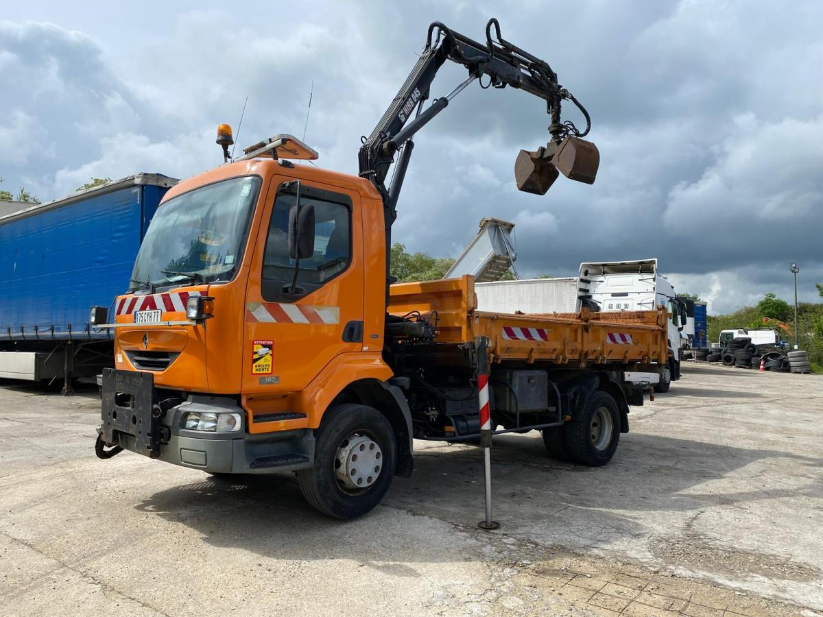 Renault Midlum 180 - Kipper vrachtwagen, Kraanwagen: afbeelding 5 Renault Midlum 180 - Kipper vrachtwagen, Kraanwagen: afbeelding 5