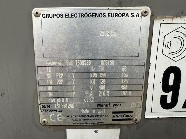 Atlas Copco QAS 150 - Industrie generator: afbeelding 5 Atlas Copco QAS 150 - Industrie generator: afbeelding 5