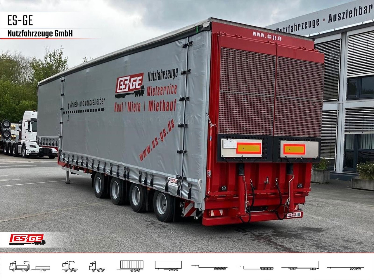 Dinkel 4-Achs-Jumbotieflader - doppelte Rampen Dinkel 4-Achs-Jumbotieflader - doppelte Rampen - Dieplader oplegger: afbeelding 2 Dinkel 4-Achs-Jumbotieflader - doppelte Rampen Dinkel 4-Achs-Jumbotieflader - doppelte Rampen - Dieplader oplegger: afbeelding 2