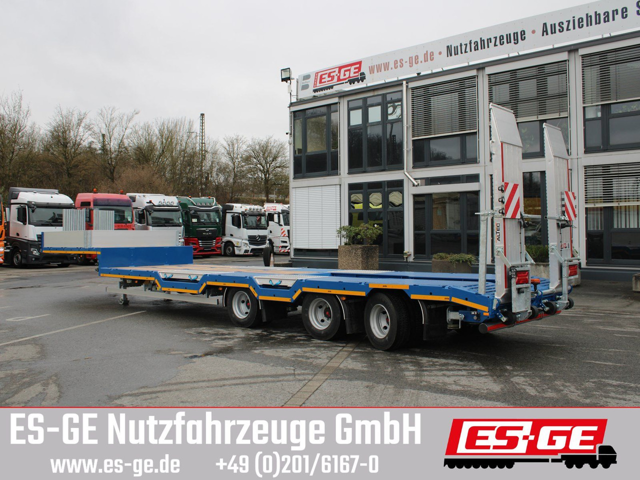 ES-GE 3-Achs-Satteltieflader - Radmulden - Dieplader oplegger: afbeelding 1 ES-GE 3-Achs-Satteltieflader - Radmulden - Dieplader oplegger: afbeelding 1