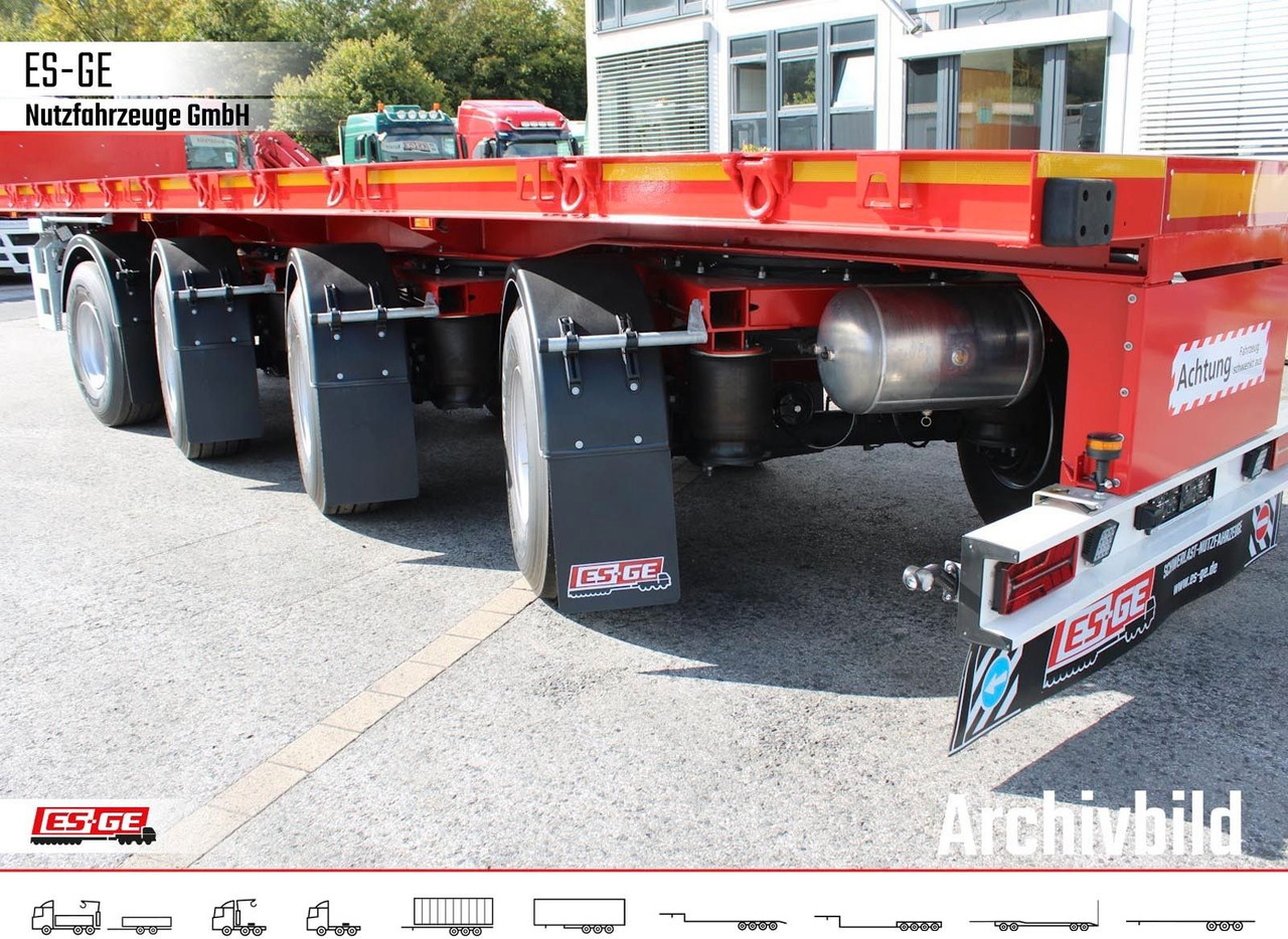 ES-GE 4-Achs-Ballastauflieger - Open bak met boorden oplegger: afbeelding 2 ES-GE 4-Achs-Ballastauflieger - Open bak met boorden oplegger: afbeelding 2