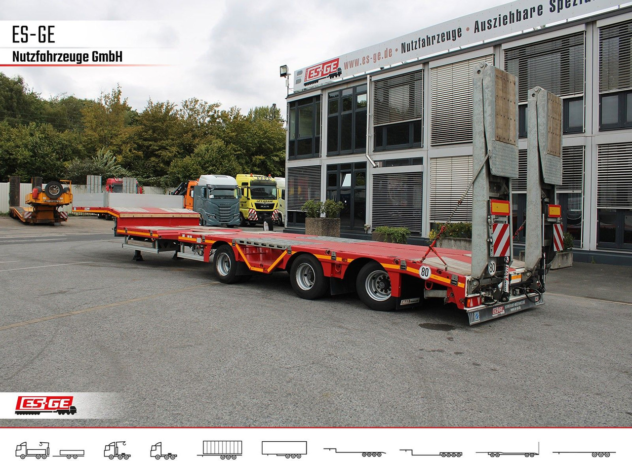 Dieplader oplegger Faymonville MAX Trailer MAX100 Semi-Tieflader Radmulden: afbeelding 10