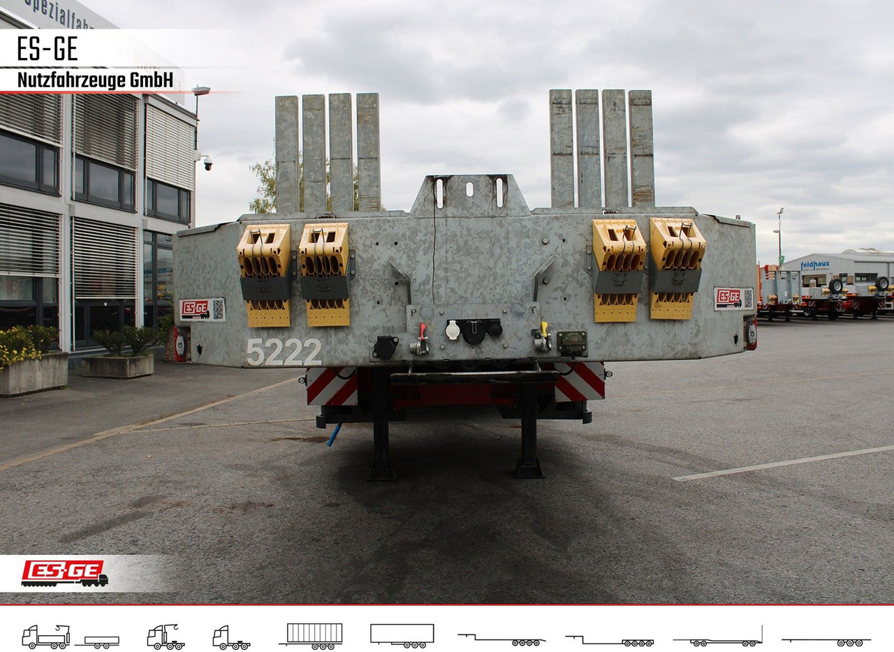 Dieplader oplegger Faymonville MAX Trailer MAX100 Semi-Tieflader Radmulden: afbeelding 9