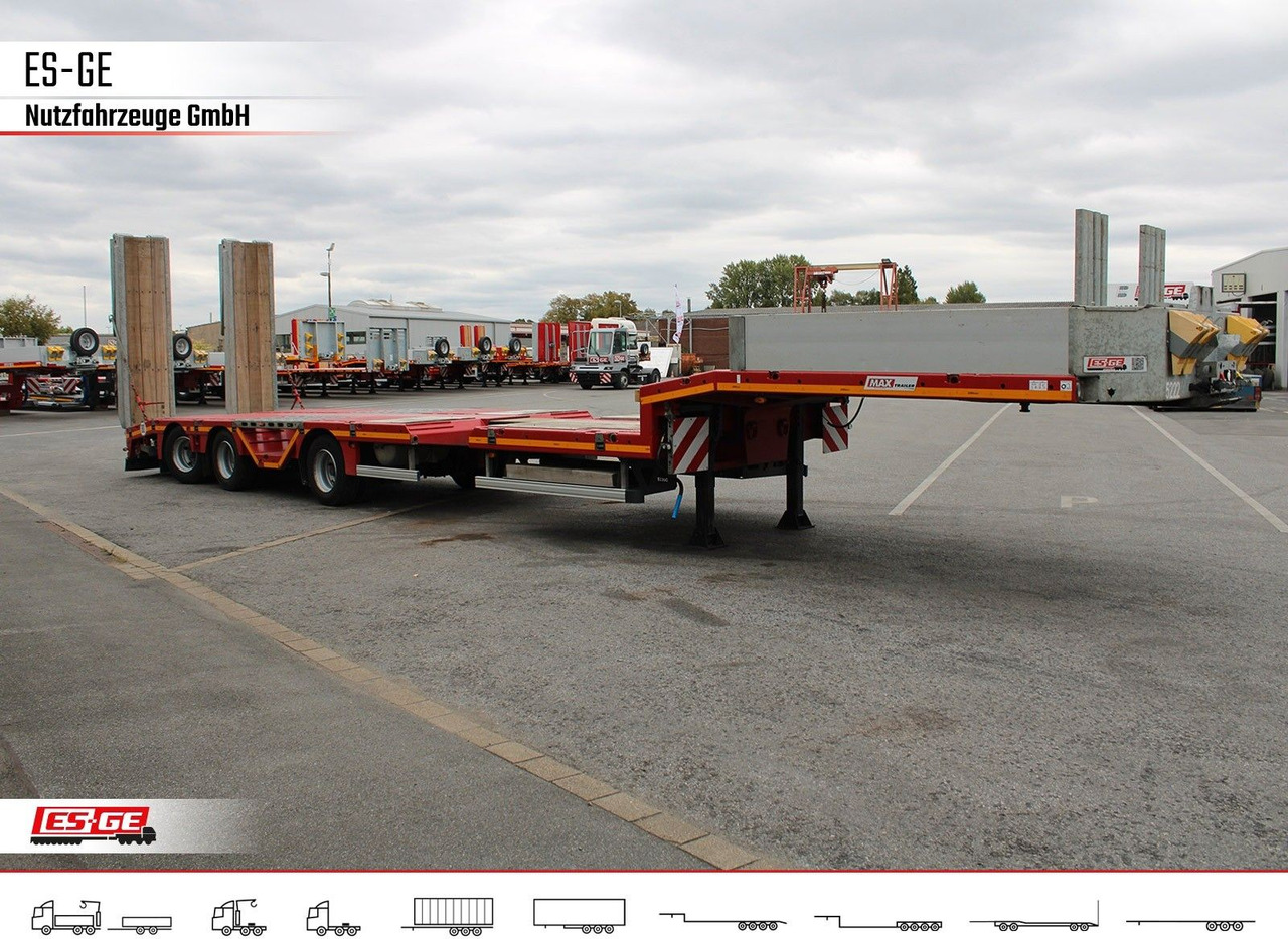 Dieplader oplegger Faymonville MAX Trailer MAX100 Semi-Tieflader Radmulden: afbeelding 12