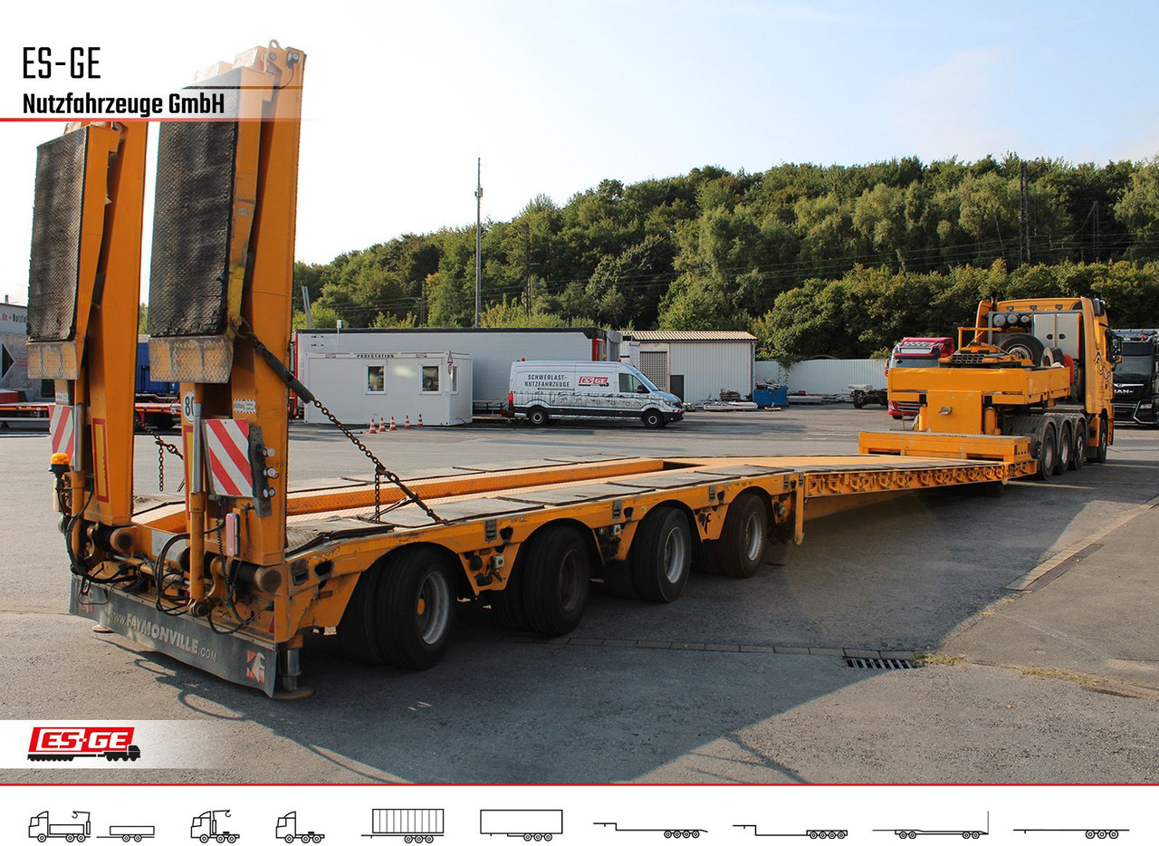 Faymonville Megamax Tiefbett 4x10 t - Dieplader oplegger: afbeelding 3 Faymonville Megamax Tiefbett 4x10 t - Dieplader oplegger: afbeelding 3