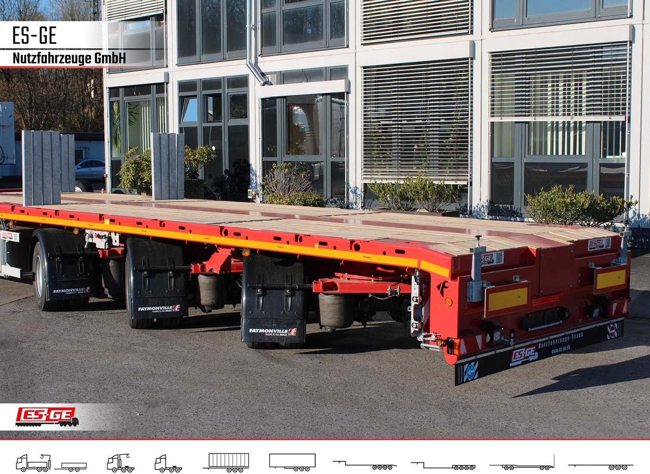 Faymonville Telemax Megatrailer - hydr. gelenkt - Open bak met boorden oplegger: afbeelding 4 Faymonville Telemax Megatrailer - hydr. gelenkt - Open bak met boorden oplegger: afbeelding 4