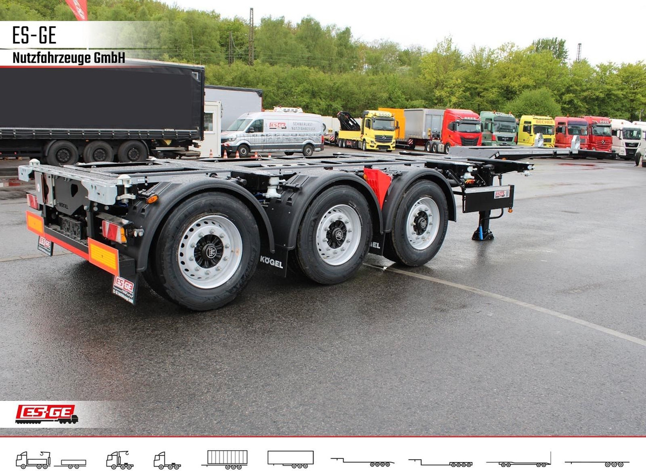 Kögel PORT 45 TRIPLEX Containerchassis - Containertransporter/ Wissellaadbak oplegger: afbeelding 3 Kögel PORT 45 TRIPLEX Containerchassis - Containertransporter/ Wissellaadbak oplegger: afbeelding 3