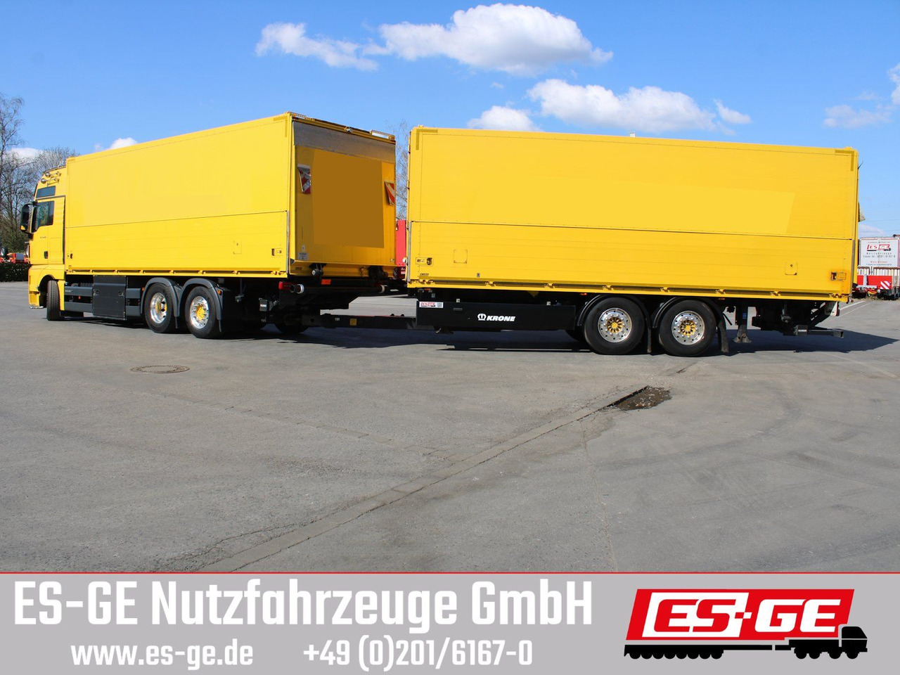 MAN 6x2 LKW mit Tandemanhänger - Drankenwagen vrachtwagen: afbeelding 3 MAN 6x2 LKW mit Tandemanhänger - Drankenwagen vrachtwagen: afbeelding 3