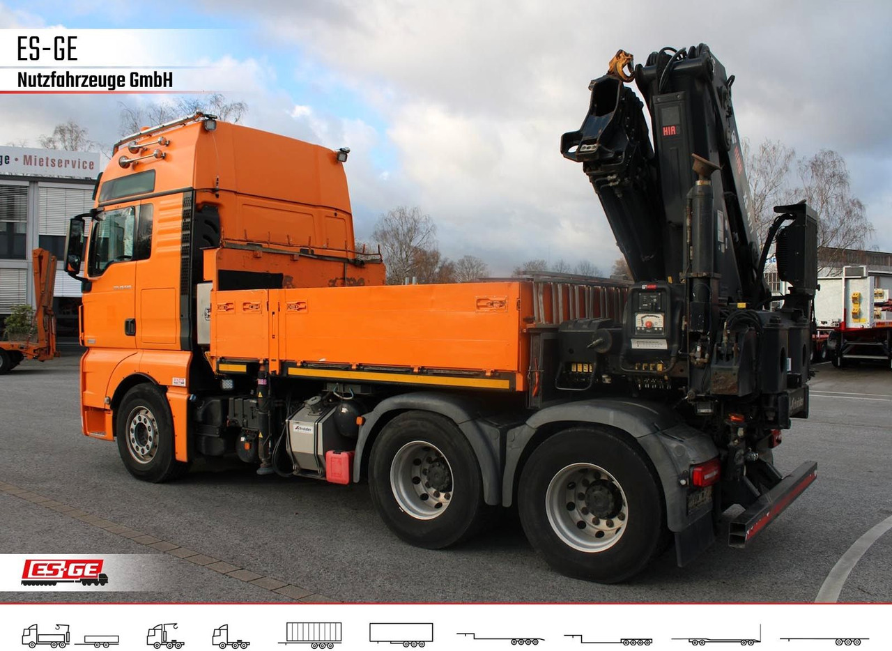 MAN TGX 26.540 + HIABV-Ladekran 477E-4 HIPRO MAN TGX 26.540 + HIABV-Ladekran 477E-4 HIPRO - Vrachtwagen met open laadbak, Kraanwagen: afbeelding 1 MAN TGX 26.540 + HIABV-Ladekran 477E-4 HIPRO MAN TGX 26.540 + HIABV-Ladekran 477E-4 HIPRO - Vrachtwagen met open laadbak, Kraanwagen: afbeelding 1