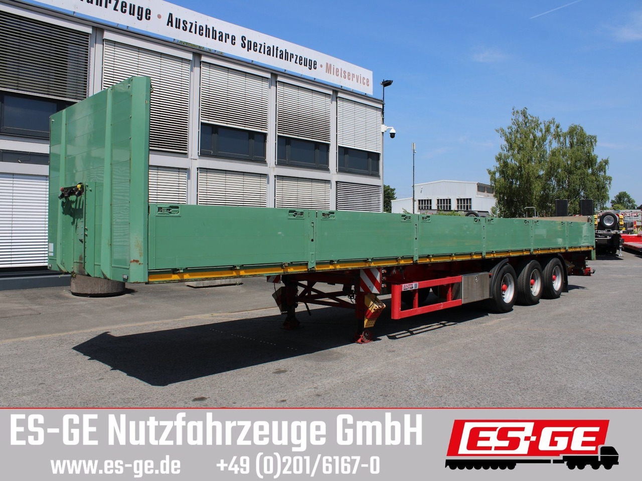 Schmidt 3-Achs-Sattelanhänger - Open bak met boorden oplegger: afbeelding 1 Schmidt 3-Achs-Sattelanhänger - Open bak met boorden oplegger: afbeelding 1