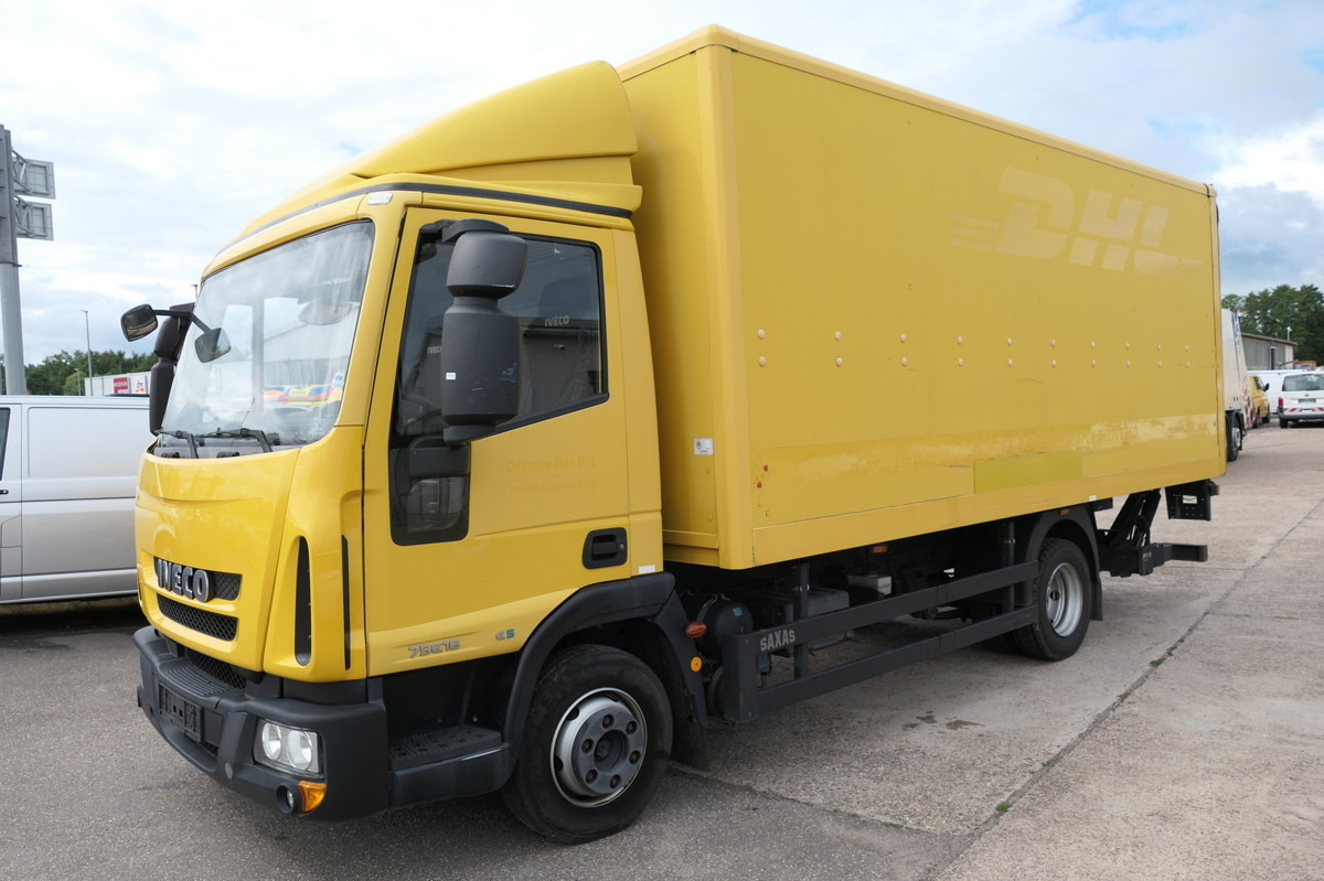 IVECO EuroCargo ML 75 E 16 P LBW LUFT AUTOMATIK COC EU - Bestelwagen gesloten laadbak: afbeelding 1 IVECO EuroCargo ML 75 E 16 P LBW LUFT AUTOMATIK COC EU - Bestelwagen gesloten laadbak: afbeelding 1