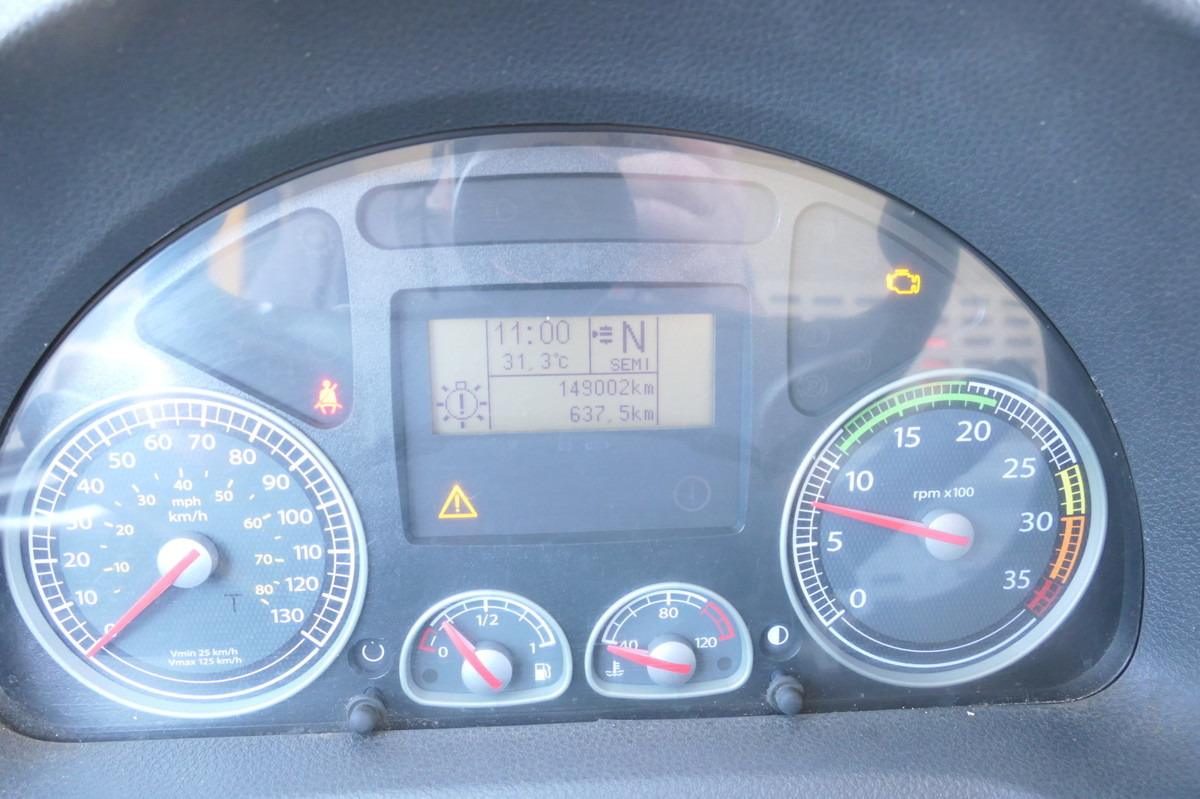 Bestelwagen gesloten laadbak IVECO EuroCargo ML 75 E 16 P LBW LUFT AUTOMATIK COC EU: afbeelding 15