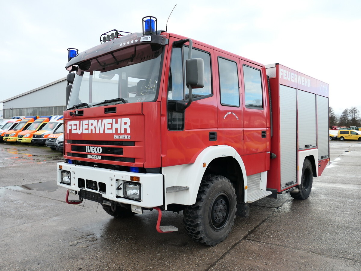 IVECO FF 95 E 18W LF 8/6 DoKa 4X4 SFZ FEUERWEHR Löschf - Brandweerwagen: afbeelding 1 IVECO FF 95 E 18W LF 8/6 DoKa 4X4 SFZ FEUERWEHR Löschf - Brandweerwagen: afbeelding 1