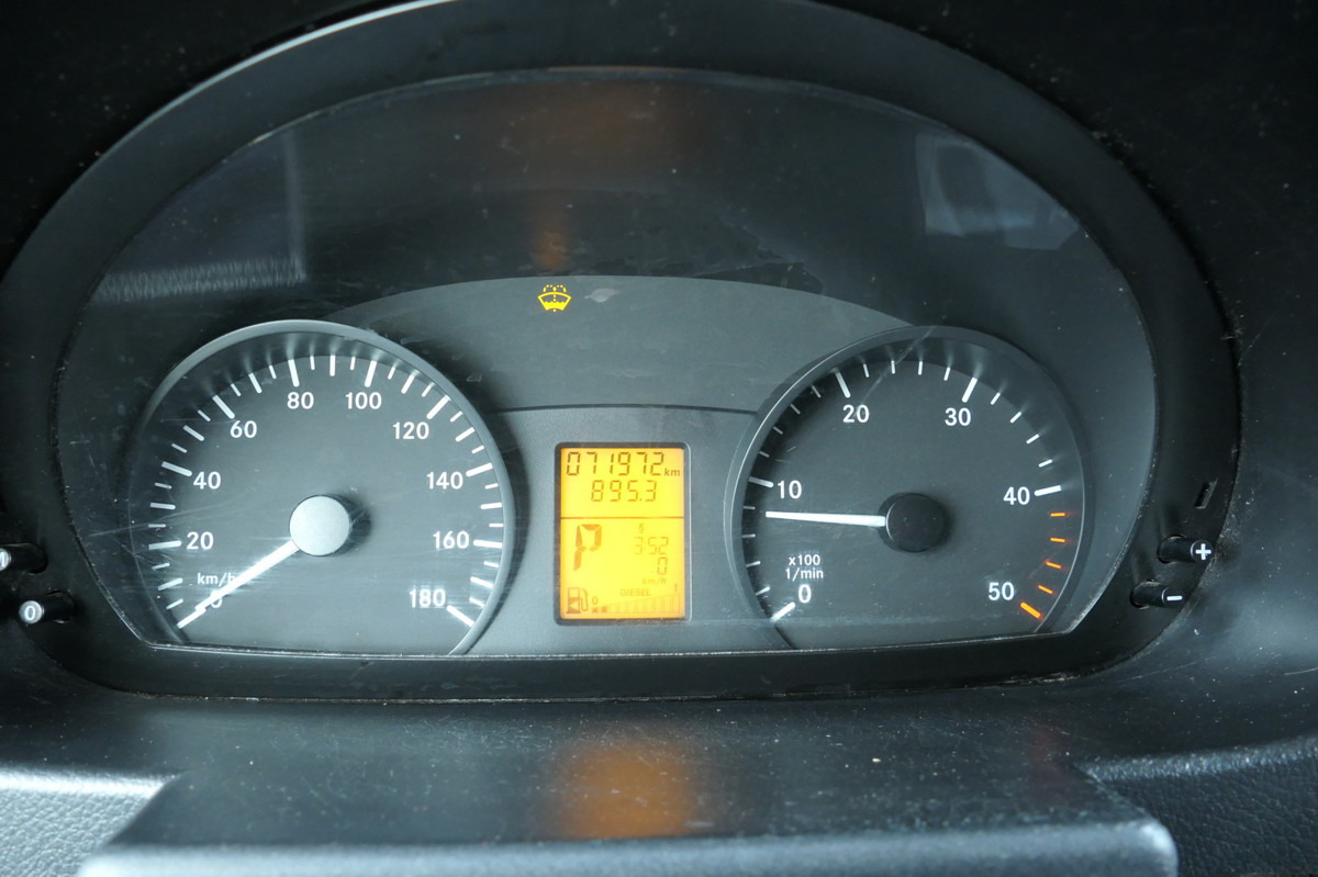 Bestelwagen gesloten laadbak MERCEDES-BENZ SPRINTER 310 CDI MAXI EURO-5 KOFFER REGALE KAMER: afbeelding 13