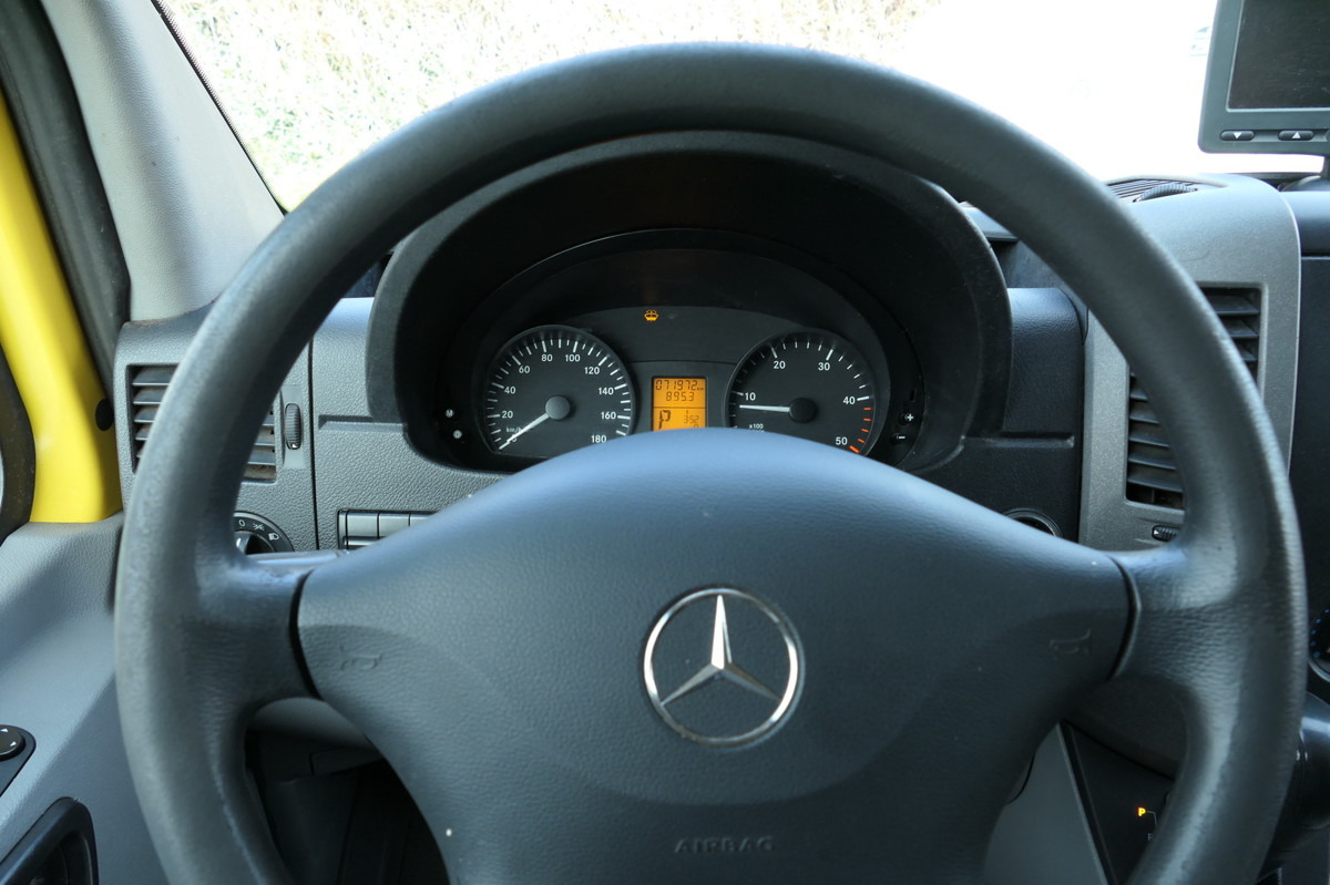 Bestelwagen gesloten laadbak MERCEDES-BENZ SPRINTER 310 CDI MAXI EURO-5 KOFFER REGALE KAMER: afbeelding 12