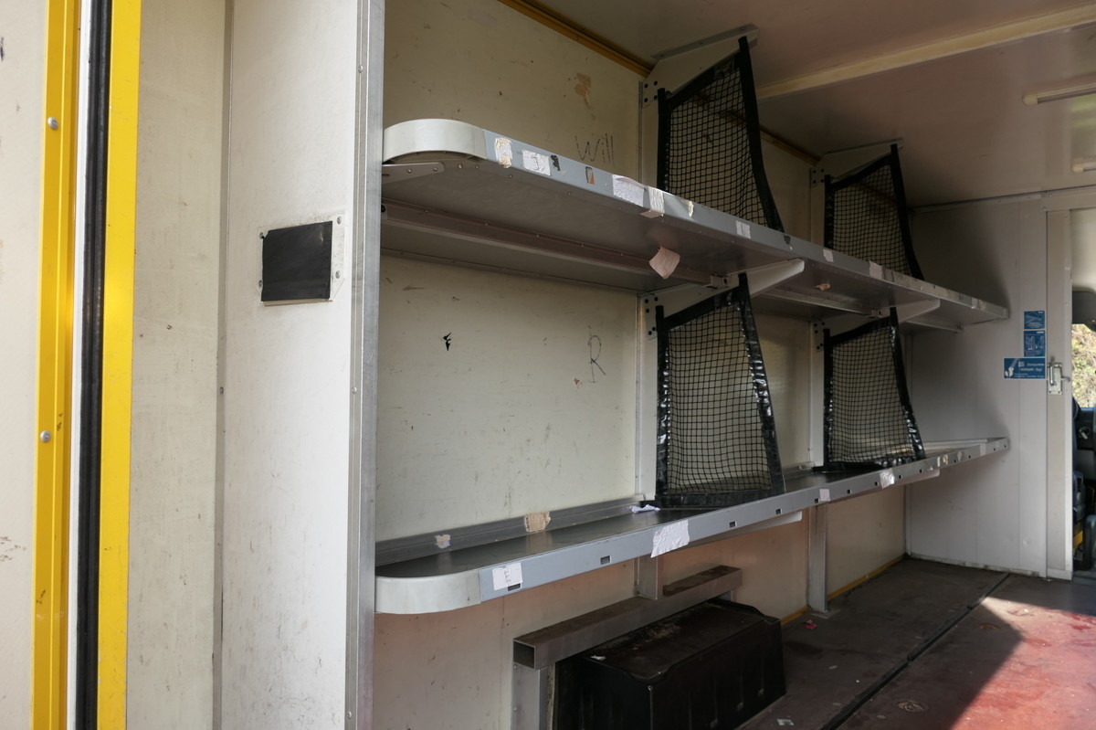 Bestelwagen gesloten laadbak MERCEDES-BENZ SPRINTER 310 CDI MAXI EURO-5 KOFFER REGALE KAMER: afbeelding 9