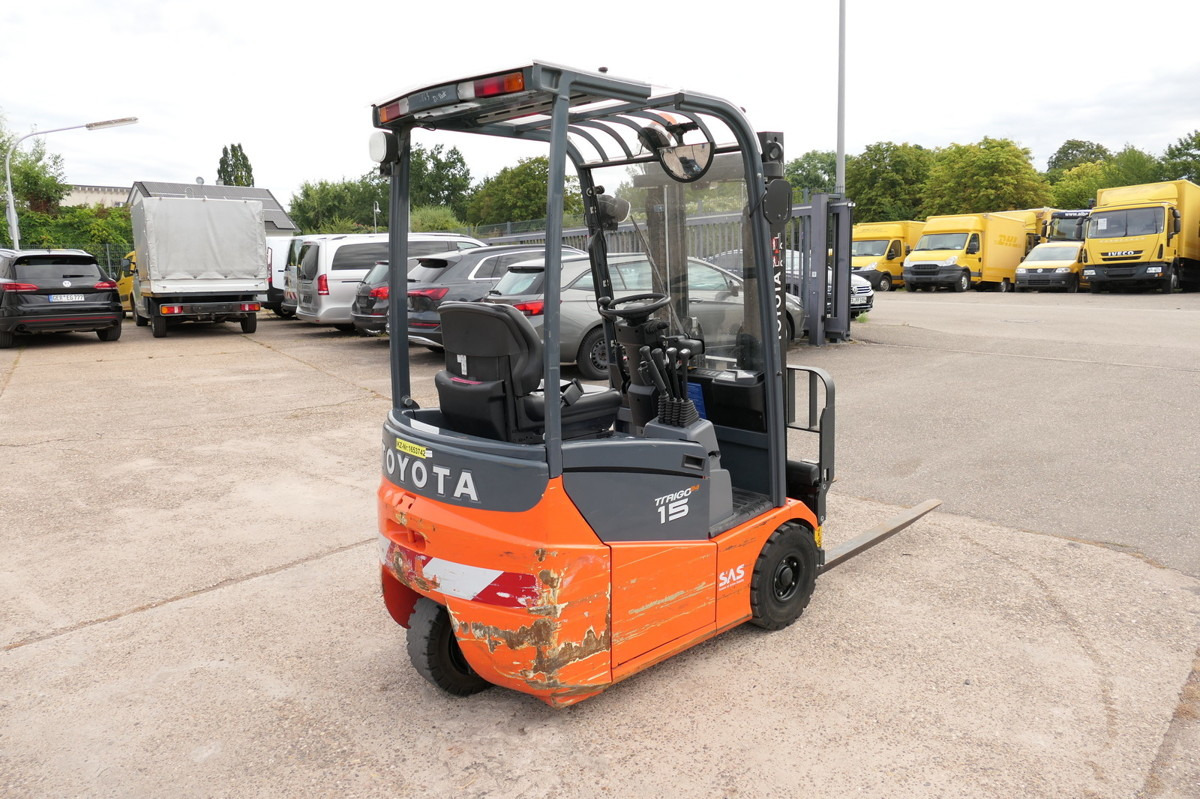 TOYOTA 7 FBEST 15 DUPLEX 4-VENTIL 3-Rad - Elektrische heftruck: afbeelding 4 TOYOTA 7 FBEST 15 DUPLEX 4-VENTIL 3-Rad - Elektrische heftruck: afbeelding 4