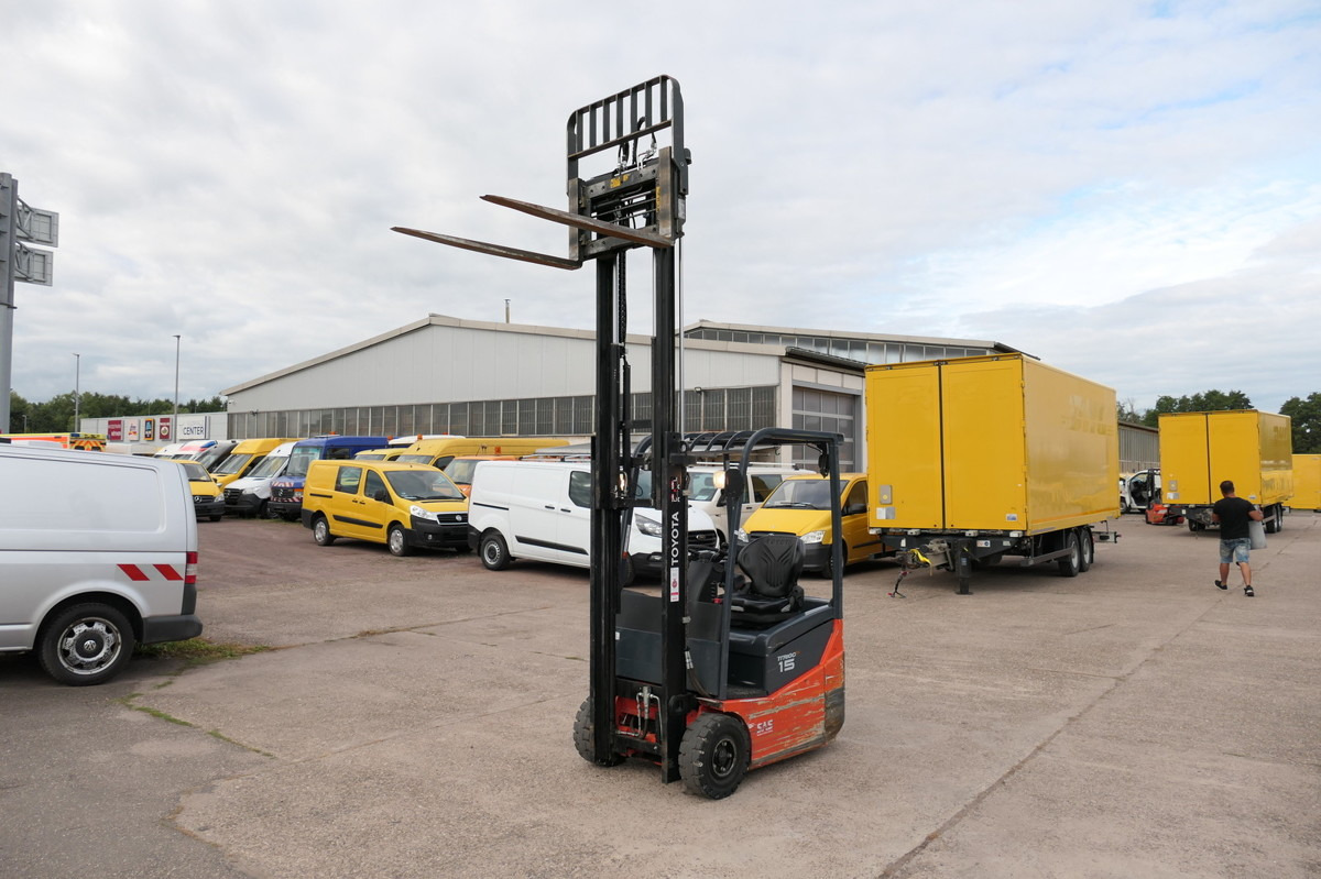 TOYOTA 7FBEST 15 Elektro Batterie 48/2021 3-Rad - Elektrische heftruck: afbeelding 1 TOYOTA 7FBEST 15 Elektro Batterie 48/2021 3-Rad - Elektrische heftruck: afbeelding 1