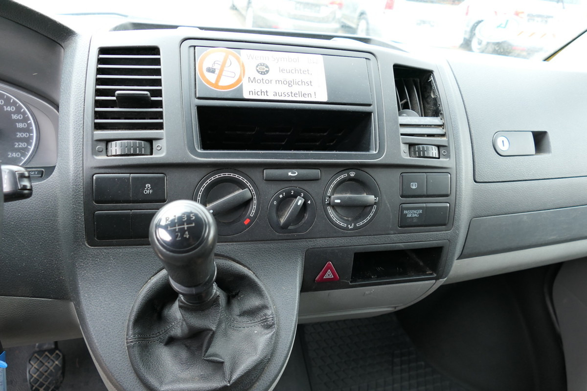 Kleine bestelwagen VW T5 Transporter 2.0 TDI 2-SITZER EURO-5 2xSCHIEBE: afbeelding 9