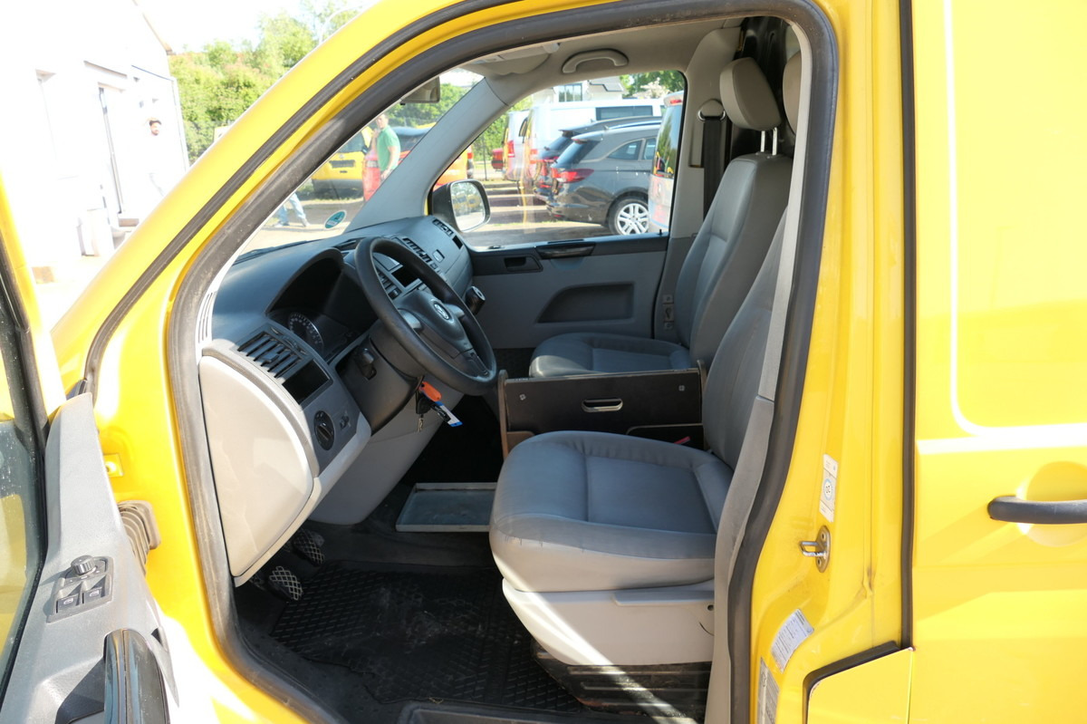 Kleine bestelwagen VW T5 Transporter 2.0 TDI 2-SITZER EURO-5 2xSCHIEBE: afbeelding 9