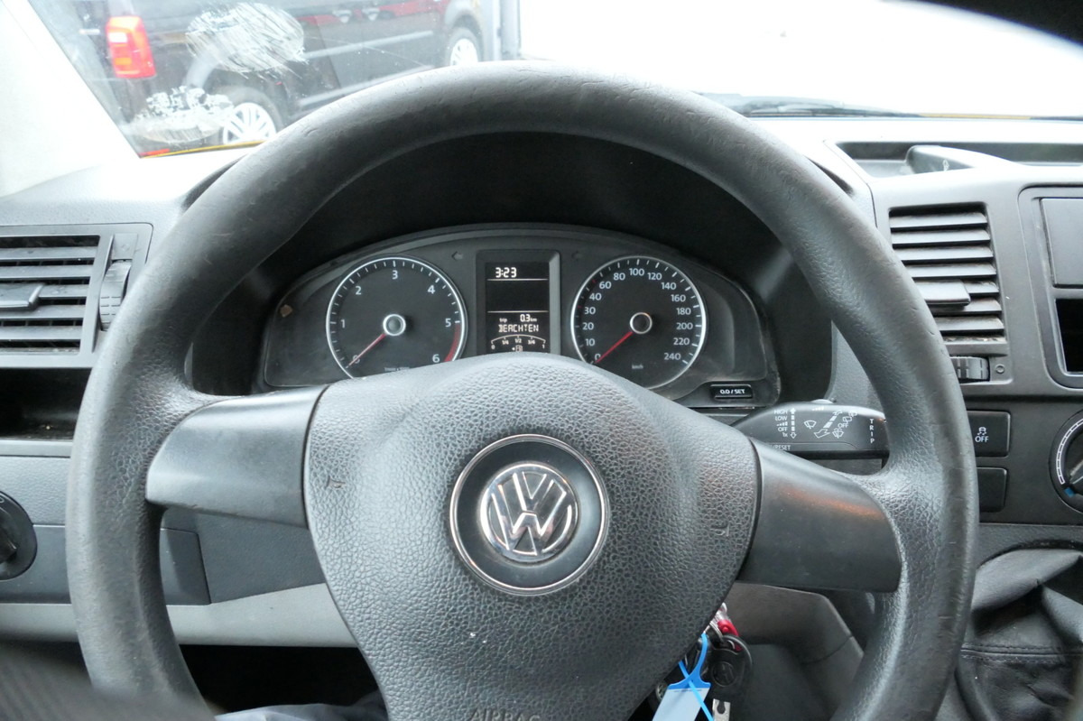 Kleine bestelwagen VW T5 Transporter 2.0 TDI PARKTRONIK EURO-5 2xSCHIE: afbeelding 12