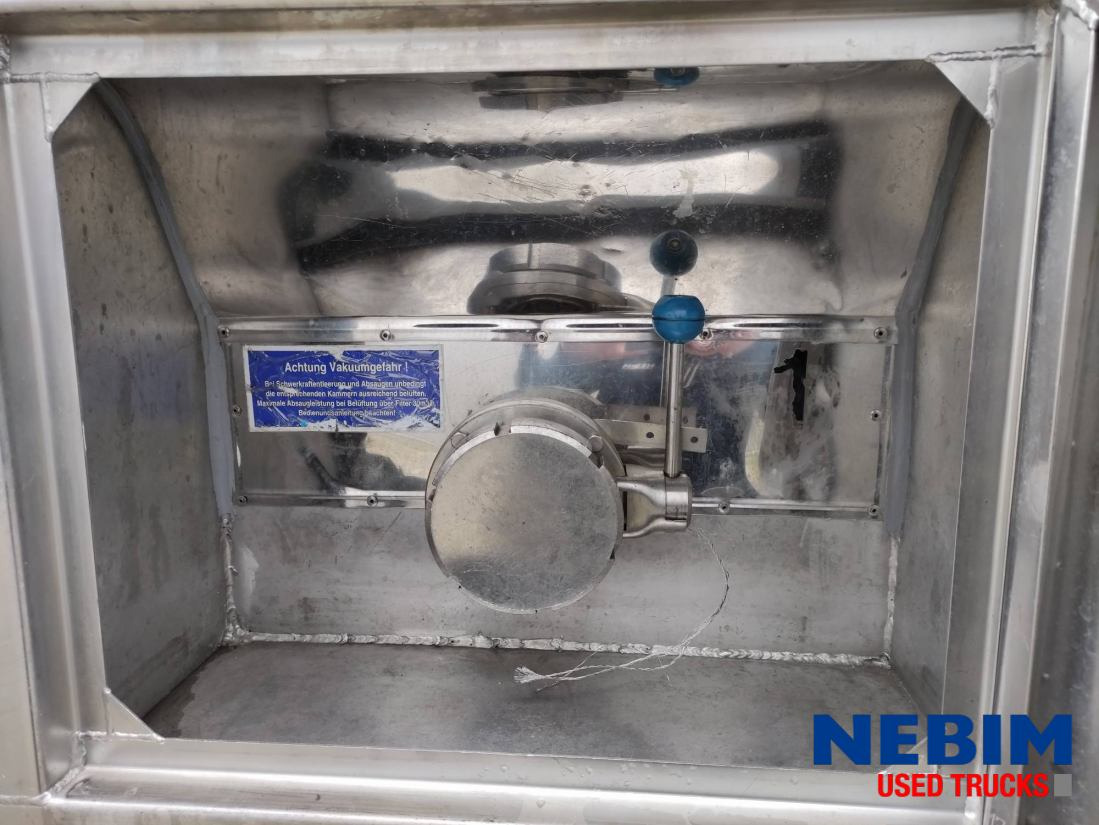 Feldbinder TSA 33.3-3 Unibloc pump electr - 3 comp. 8.000 / 2 2.500 / 3.000 Ltr. - Tankoplegger: afbeelding 5 Feldbinder TSA 33.3-3 Unibloc pump electr - 3 comp. 8.000 / 2 2.500 / 3.000 Ltr. - Tankoplegger: afbeelding 5