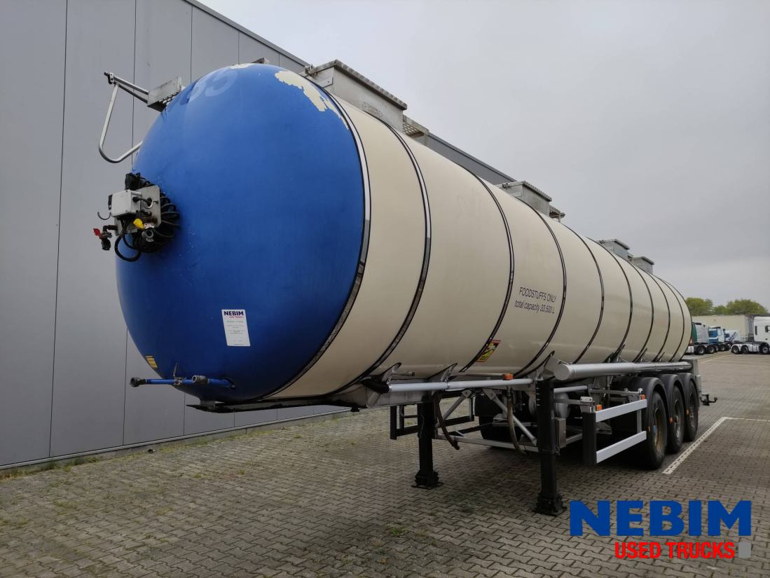 Feldbinder TSA 33.3-3 Unibloc pump electr - 3 comp. 8.000 / 2 2.500 / 3.000 Ltr. - Tankoplegger: afbeelding 1 Feldbinder TSA 33.3-3 Unibloc pump electr - 3 comp. 8.000 / 2 2.500 / 3.000 Ltr. - Tankoplegger: afbeelding 1