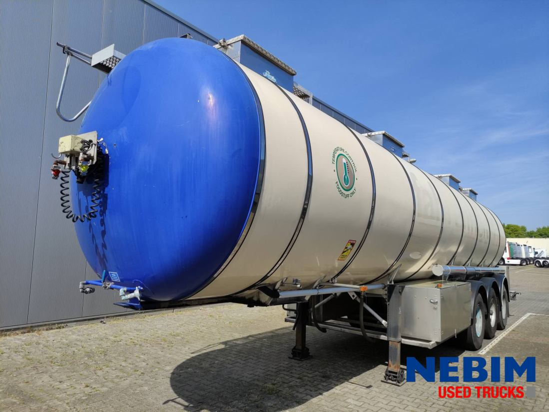 Feldbinder TSA 33.3 electric pump - 3 comp. 8.000 / 22.500 / 3.000 Ltr. - Tankoplegger: afbeelding 1 Feldbinder TSA 33.3 electric pump - 3 comp. 8.000 / 22.500 / 3.000 Ltr. - Tankoplegger: afbeelding 1