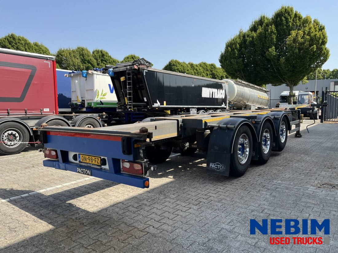 Pacton ET3 - Multi / Slider / Flex - Containertransporter/ Wissellaadbak oplegger: afbeelding 2 Pacton ET3 - Multi / Slider / Flex - Containertransporter/ Wissellaadbak oplegger: afbeelding 2
