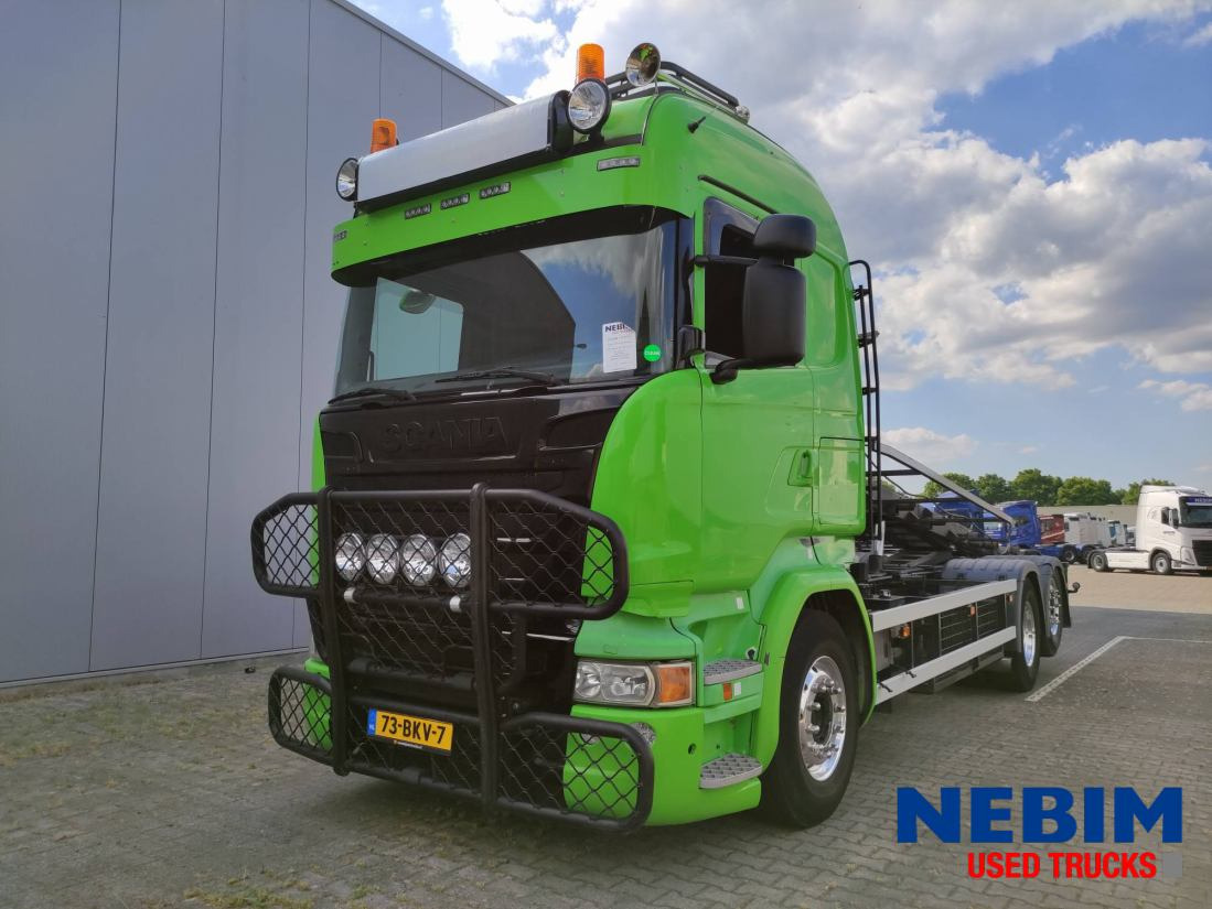 Scania R560 V8 6x2 Retarder - NCH 20 ton cable system - Containertransporter/ Wissellaadbak vrachtwagen: afbeelding 1 Scania R560 V8 6x2 Retarder - NCH 20 ton cable system - Containertransporter/ Wissellaadbak vrachtwagen: afbeelding 1