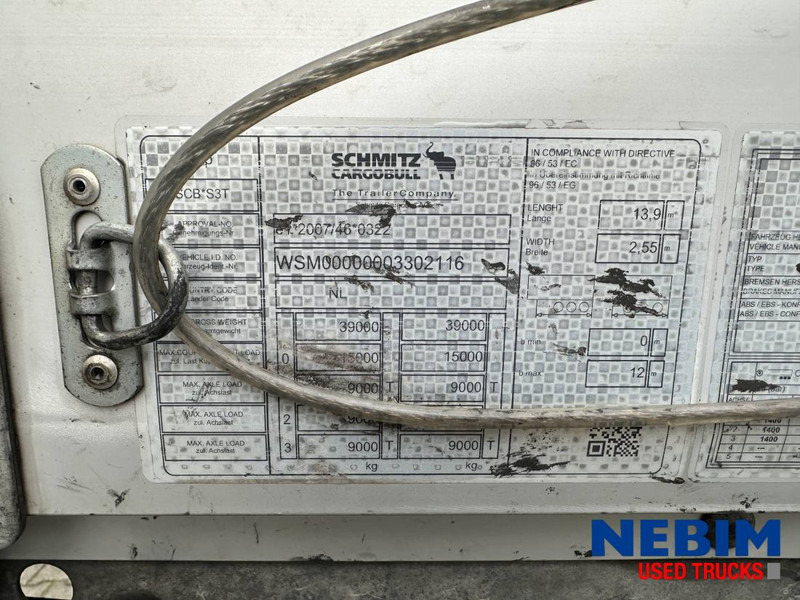 Schmitz Cargobull SCB*S3T - Curtainsider / Pritsche Plane / Sliding roof - Schuifzeiloplegger: afbeelding 4 Schmitz Cargobull SCB*S3T - Curtainsider / Pritsche Plane / Sliding roof - Schuifzeiloplegger: afbeelding 4