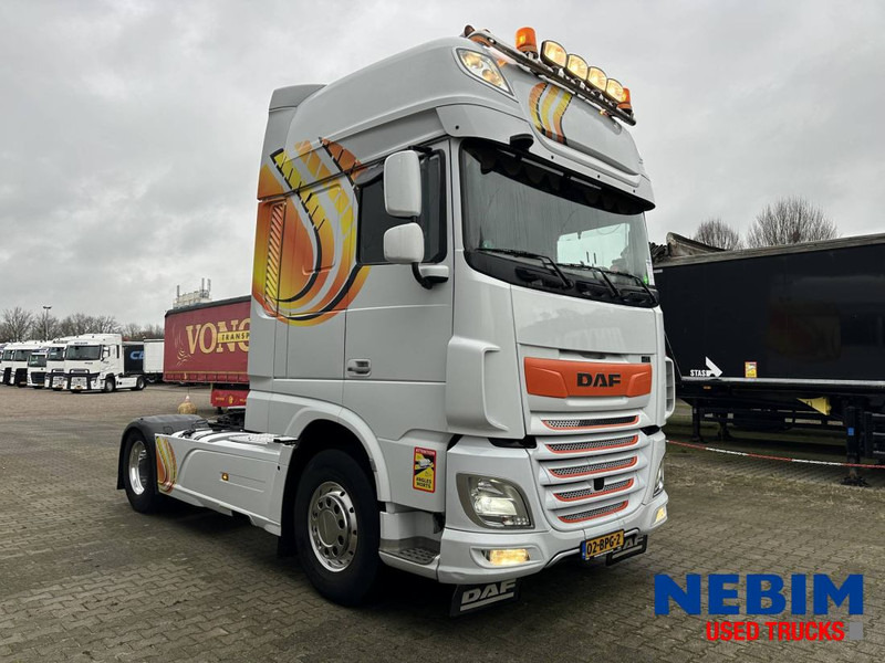 Trekker DAF XF480 4x2 - 622.678km - leather interior - Parking airco: afbeelding 10