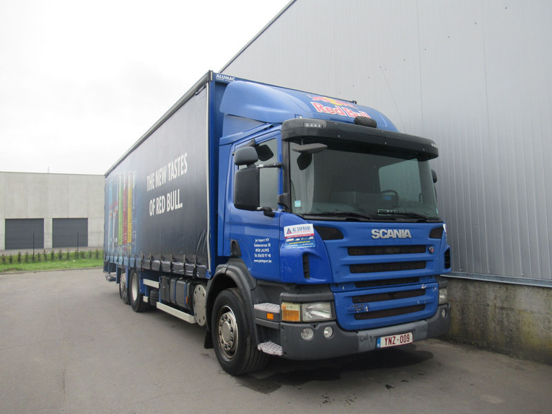 Scania p310 - Schuifzeilen vrachtwagen: afbeelding 1 Scania p310 - Schuifzeilen vrachtwagen: afbeelding 1