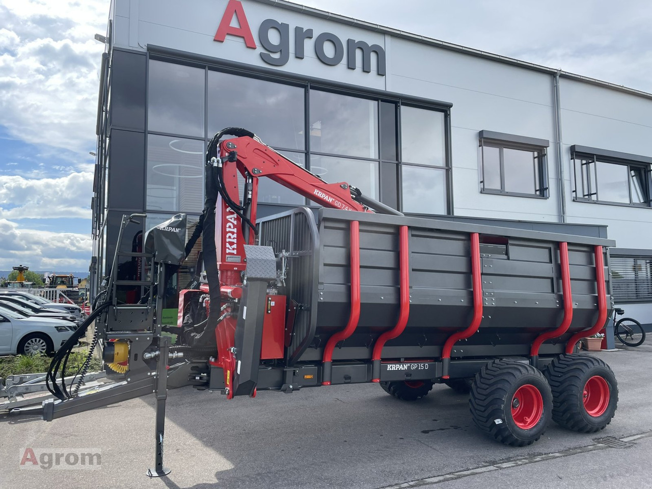 Krpan GP 15 D + Kran 7,4 K - Uitrijwagen: afbeelding 1 Krpan GP 15 D + Kran 7,4 K - Uitrijwagen: afbeelding 1