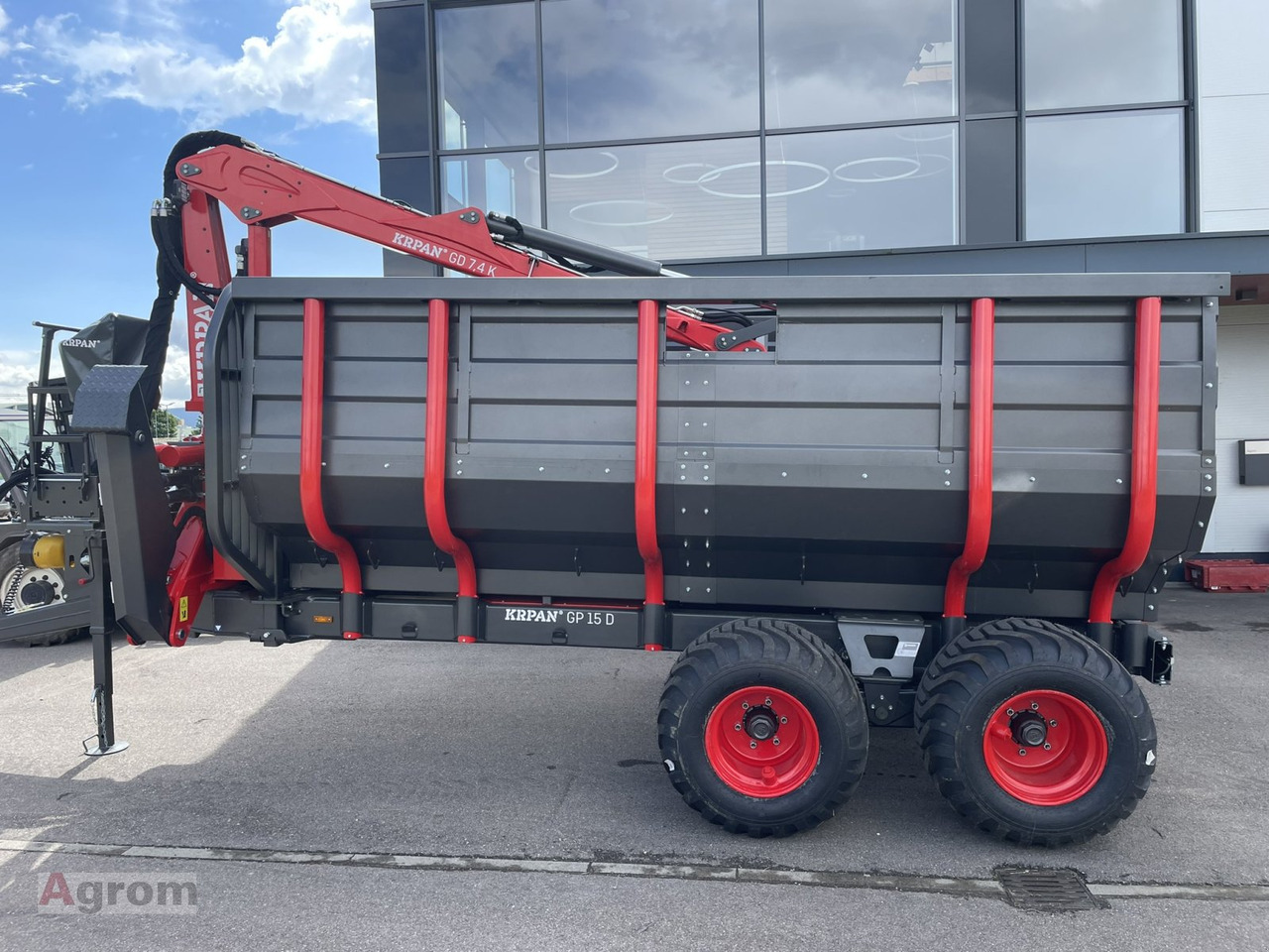 Krpan GP 15 D + Kran 7,4 K - Uitrijwagen: afbeelding 3 Krpan GP 15 D + Kran 7,4 K - Uitrijwagen: afbeelding 3