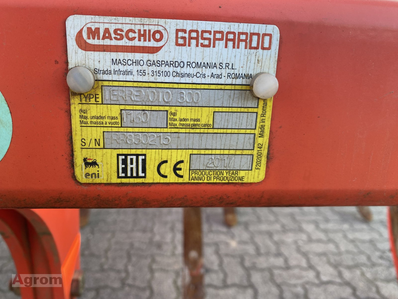 Maschio Terremoto 300 - Cultivator: afbeelding 3 Maschio Terremoto 300 - Cultivator: afbeelding 3