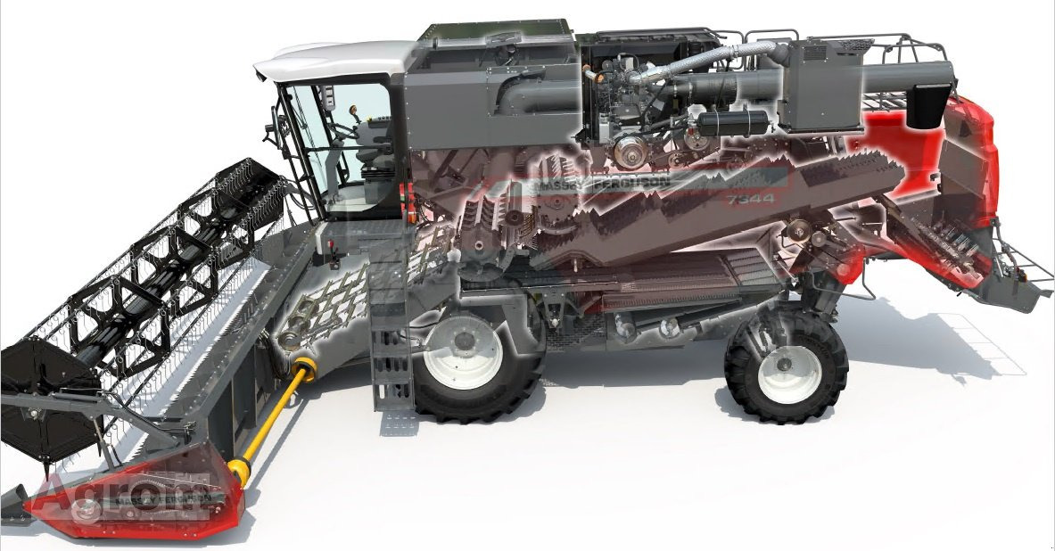 Massey Ferguson 7344 Activa MCS - Maaidorser: afbeelding 3 Massey Ferguson 7344 Activa MCS - Maaidorser: afbeelding 3