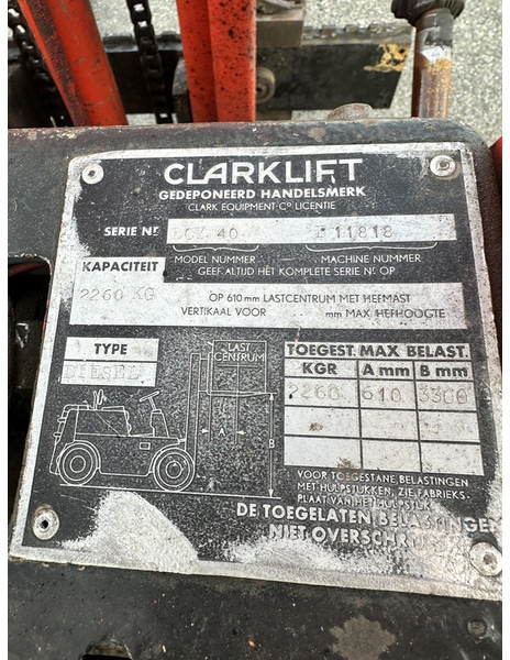 Clark DCY 40 - Diesel heftruck: afbeelding 5 Clark DCY 40 - Diesel heftruck: afbeelding 5