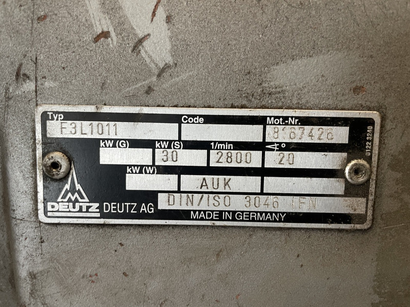 Deutz F3L 1011 - Motor: afbeelding 4 Deutz F3L 1011 - Motor: afbeelding 4
