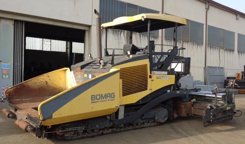 Bomag BF 800 C - Asfaltafwerkmachine: afbeelding 1 Bomag BF 800 C - Asfaltafwerkmachine: afbeelding 1