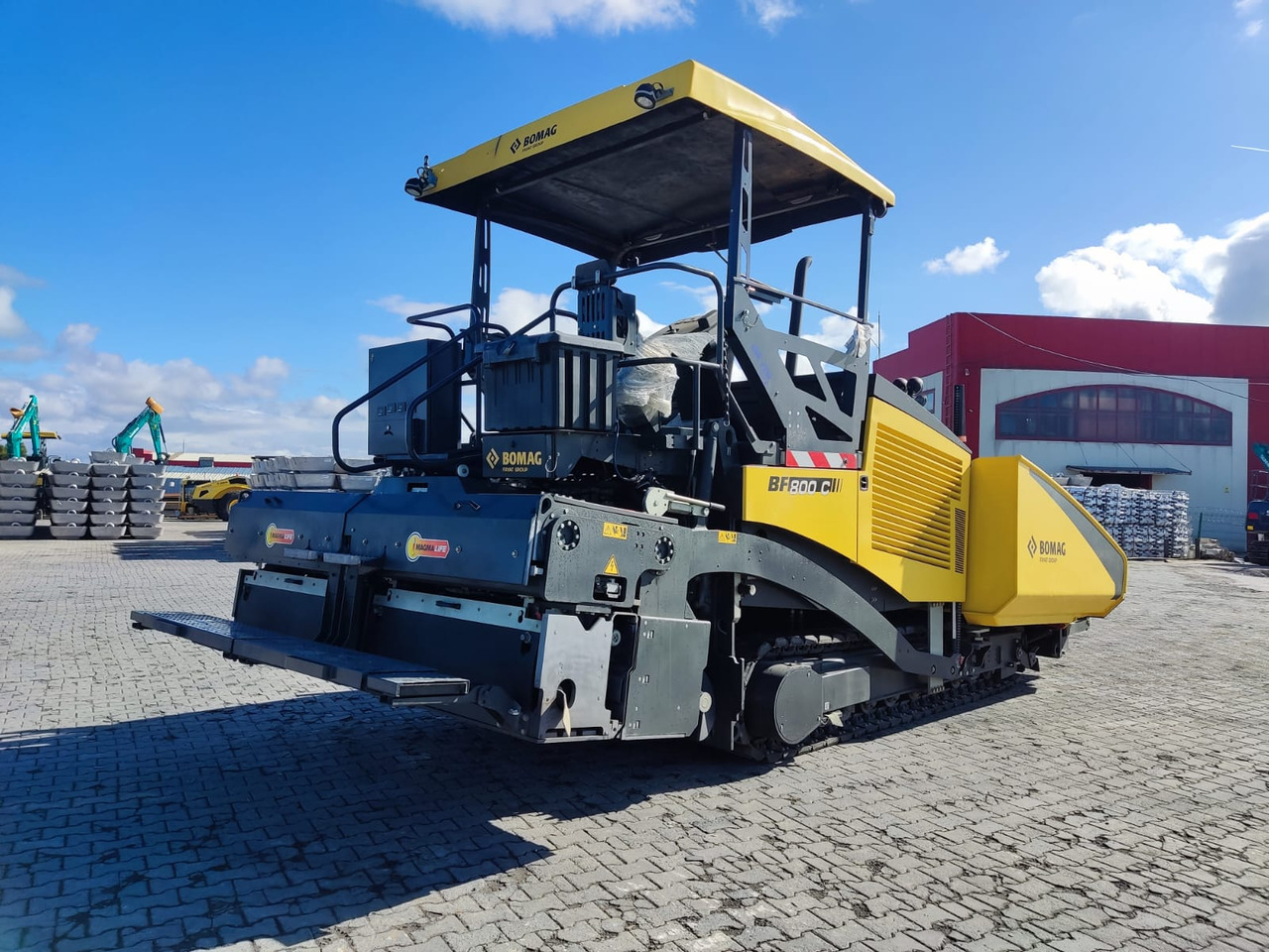 Bomag BF800C - Asfaltafwerkmachine: afbeelding 4 Bomag BF800C - Asfaltafwerkmachine: afbeelding 4