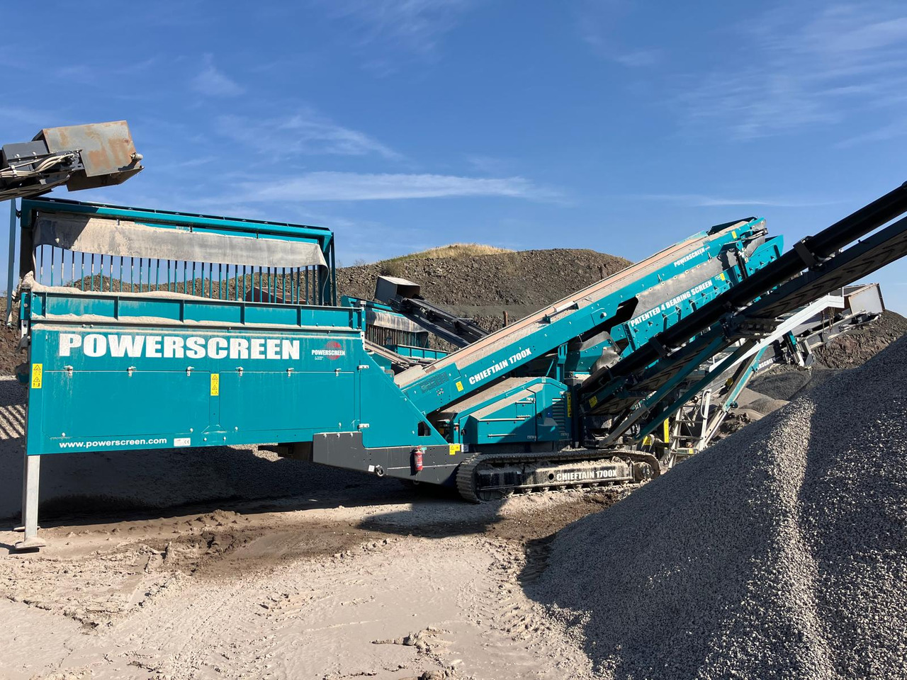 Powerscreen Chieftain 1700X 3D - Zeefinstallatie: afbeelding 1 Powerscreen Chieftain 1700X 3D - Zeefinstallatie: afbeelding 1