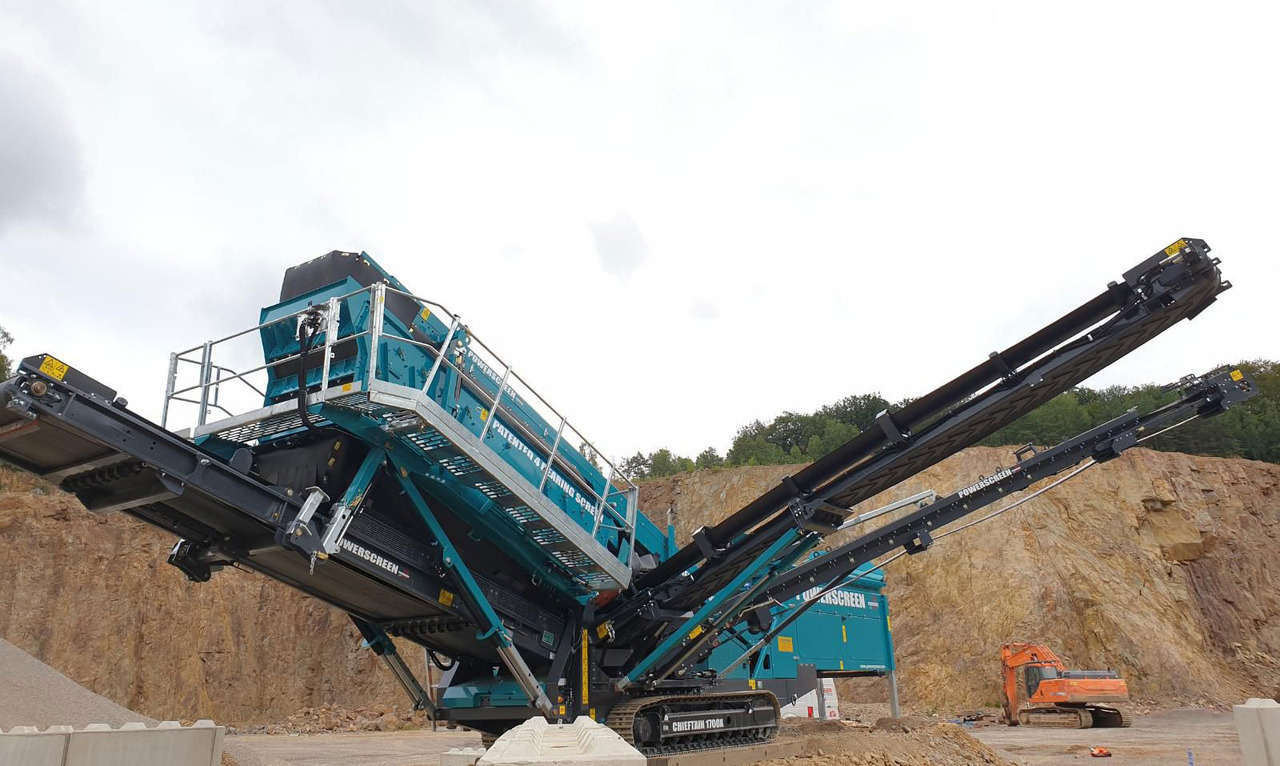 Powerscreen Chieftain 1700X 3D - Zeefinstallatie: afbeelding 2 Powerscreen Chieftain 1700X 3D - Zeefinstallatie: afbeelding 2