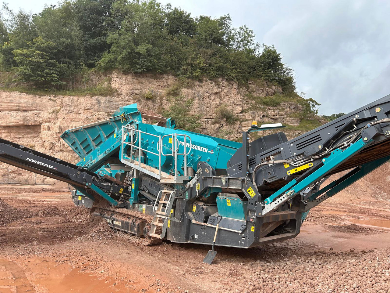 Powerscreen Warrior 1400x - Zeefinstallatie: afbeelding 1 Powerscreen Warrior 1400x - Zeefinstallatie: afbeelding 1