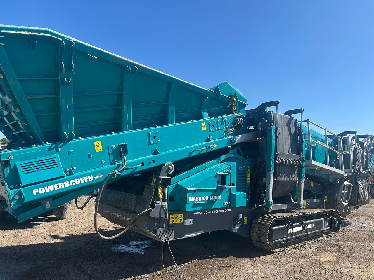 Powerscreen Warrior 1400x - Zeefinstallatie: afbeelding 4 Powerscreen Warrior 1400x - Zeefinstallatie: afbeelding 4