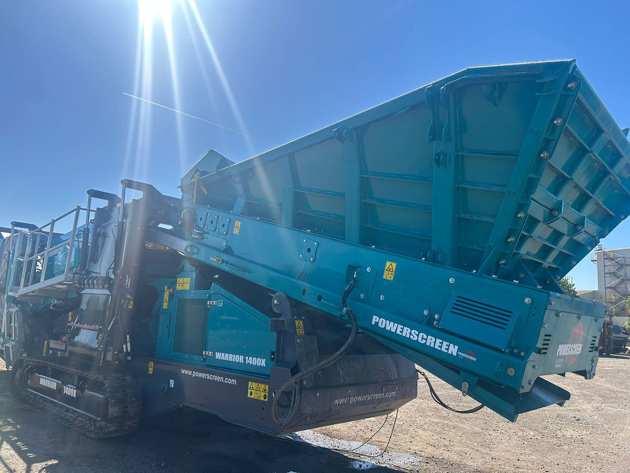 Powerscreen Warrior 1400x - Zeefinstallatie: afbeelding 5 Powerscreen Warrior 1400x - Zeefinstallatie: afbeelding 5