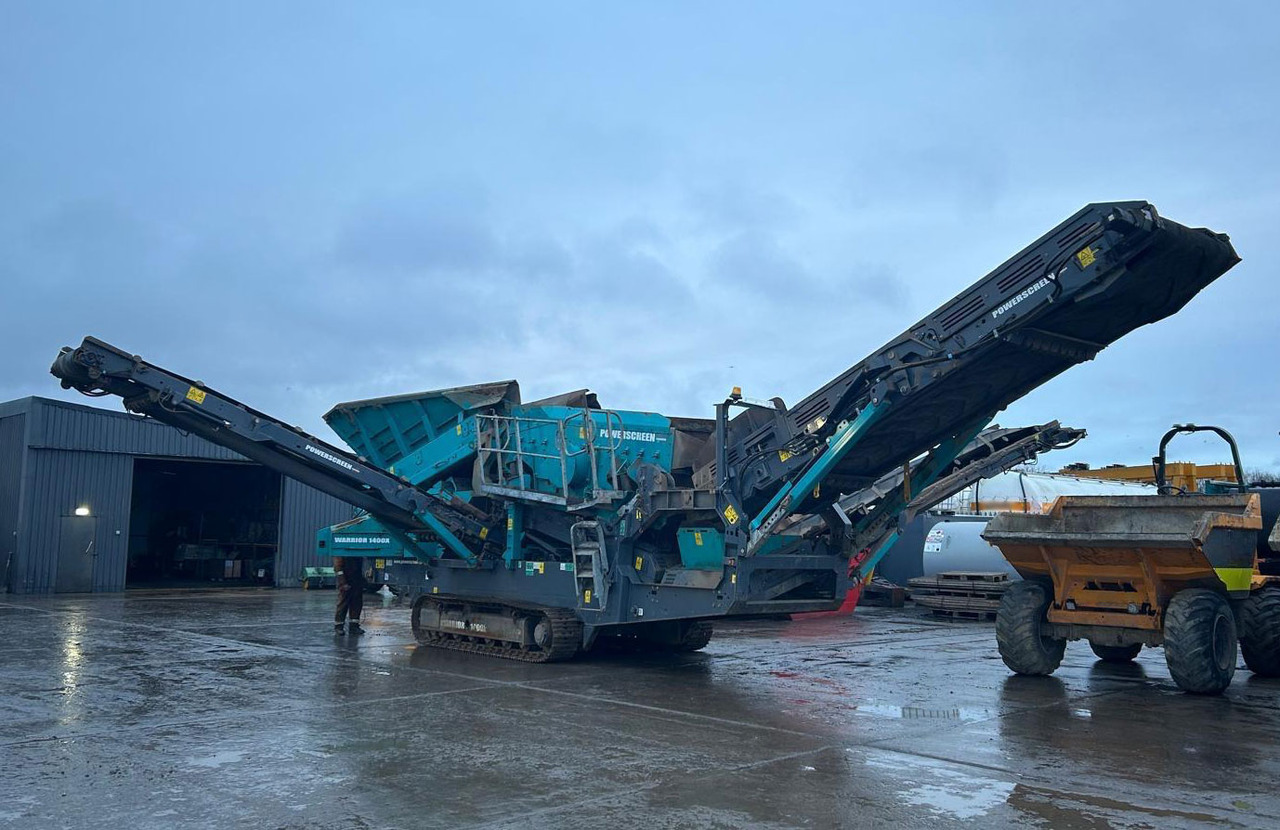 Powerscreen Warrior 1400x - Zeefinstallatie: afbeelding 2 Powerscreen Warrior 1400x - Zeefinstallatie: afbeelding 2
