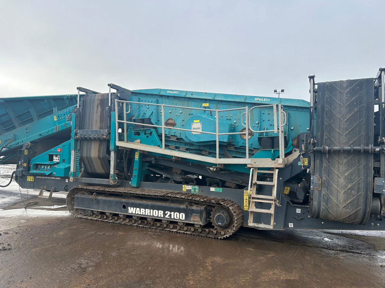 Powerscreen Warrior 2100 Spaleck - Zeefinstallatie: afbeelding 5 Powerscreen Warrior 2100 Spaleck - Zeefinstallatie: afbeelding 5