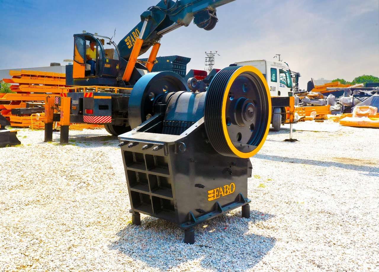 FABO Jaw crusher - Kaakbreker: afbeelding 2 FABO Jaw crusher - Kaakbreker: afbeelding 2