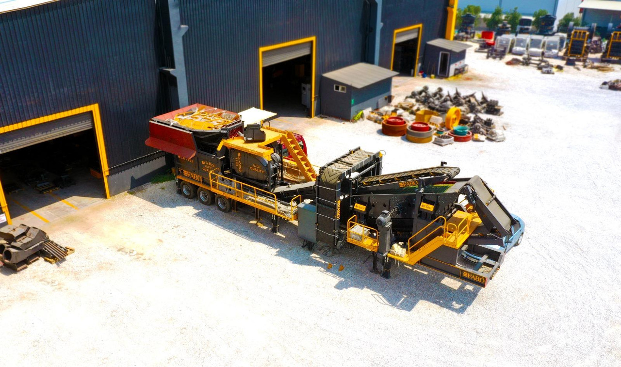 FABO MOBILE CRUSHING PLANT - Mijnbouw machine: afbeelding 1 FABO MOBILE CRUSHING PLANT - Mijnbouw machine: afbeelding 1